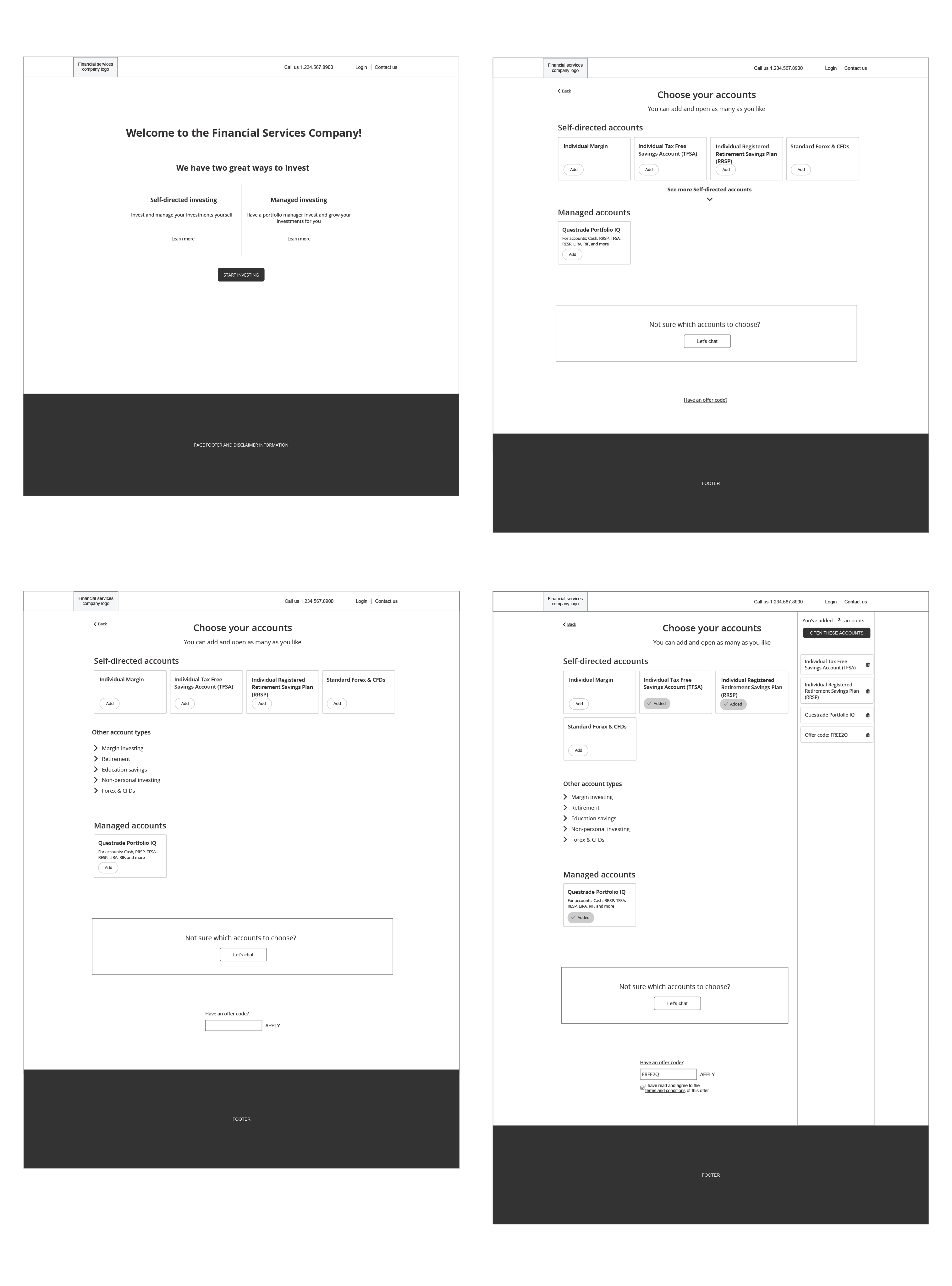 Account selection concept 1